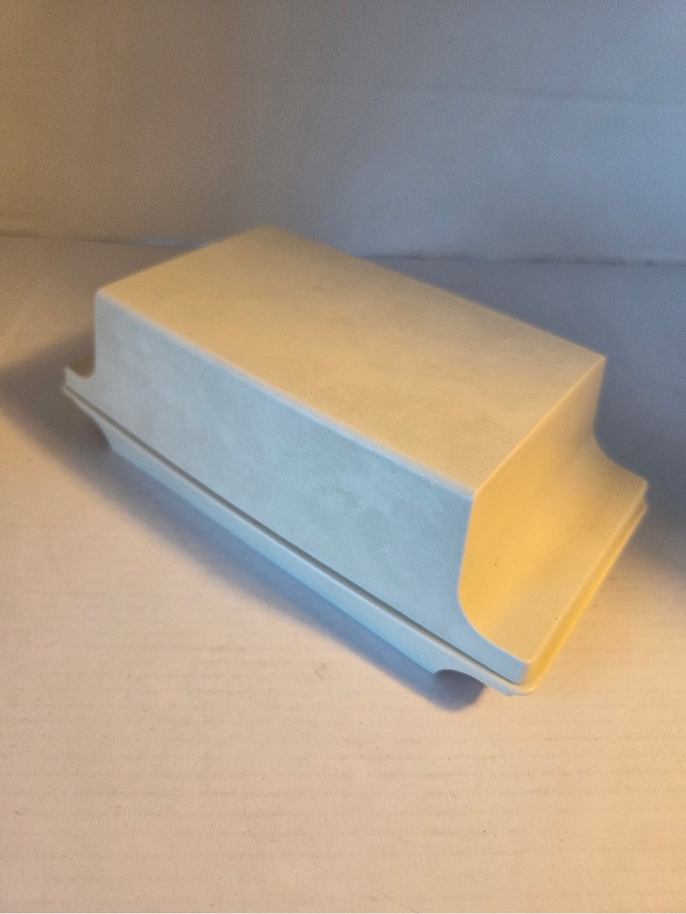 Vintage Tupperware Double Butte Container With Lid